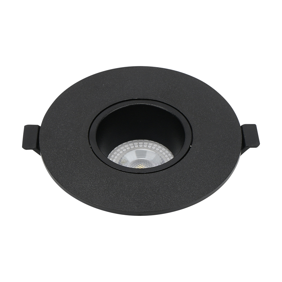 Встраиваемый светильник General GCL-MR16-R-BLACK 661281