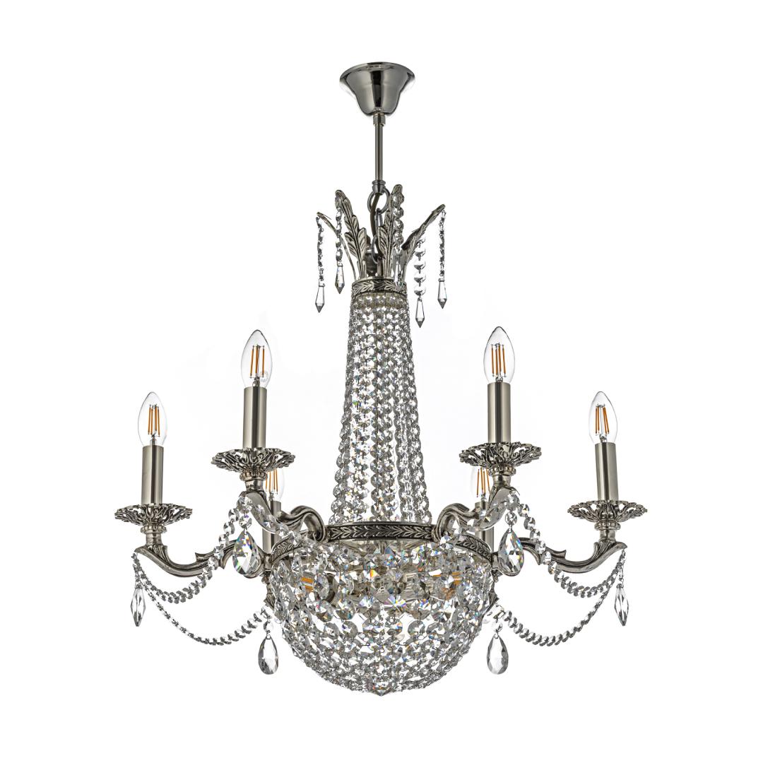 Подвесная люстра Arti Lampadari Amelia E 1.6.6.502 SB