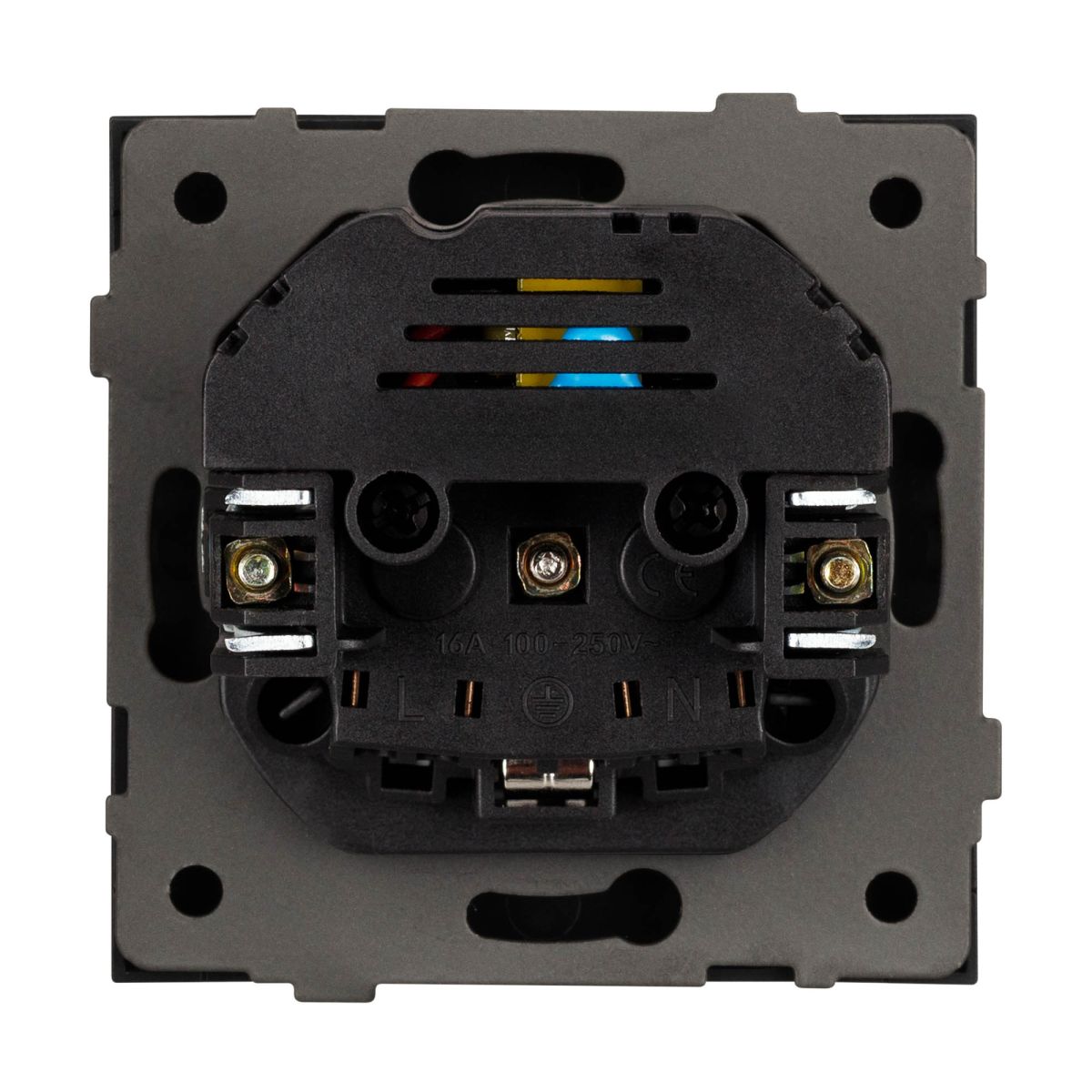 Механизм розетки с USB зарядкой Arlight SCT-TENDO-MUAA-PL-BK (230V, 16A) 054083
