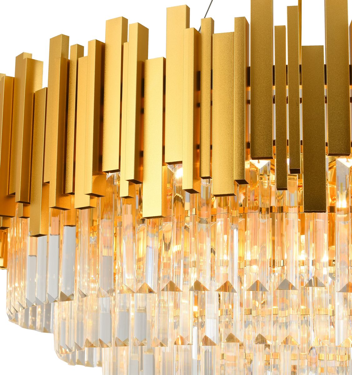Подвесная люстра Natali Kovaltseva VERTIGO 81440/8C GOLD