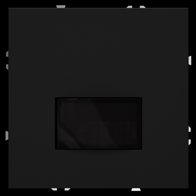 Датчик движения встраиваемый VOLTUM S70 VLS070508 (черный матовый)