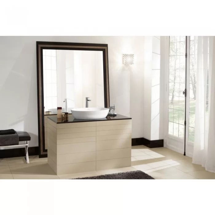 Villeroy&Boch Artis Раковина 61х42х12.5см., накладная, без отв., без перелива, TitanCeram, цвет: альпийский белый