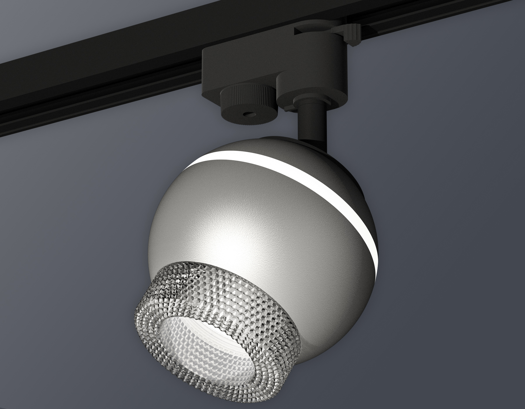 Трековый однофазный светильник с подсветкой Ambrella Light Track System XT1103040 (A2521, C1103, N7191)