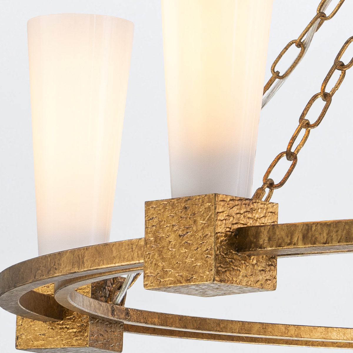Подвесная люстра Elstead Lighting KRISTY5-DG-OPAL