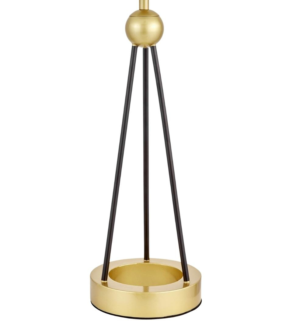 Настольная лампа Lumina Deco Belforte LDT 5527 GD+BK