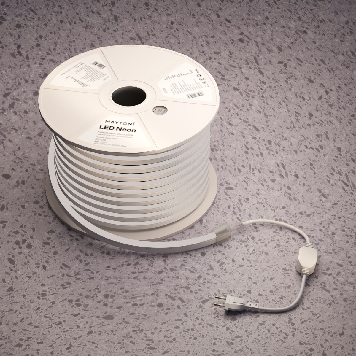 Гибкий неон Maytoni Led Strip 25x13 220В 8Вт/м Blue IP65 50м 201235