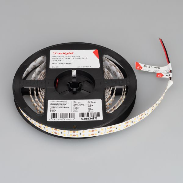 Светодиодная лента Arlight Rt-a240-15mm 2835 028634(2)