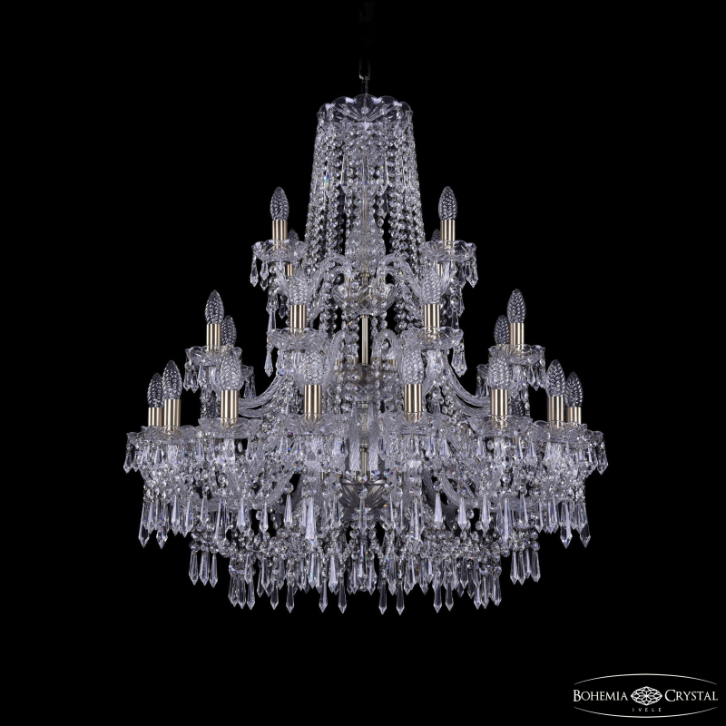 Подвесная люстра Bohemia Ivele Crystal 1403/16+8+4/300/3d Pa