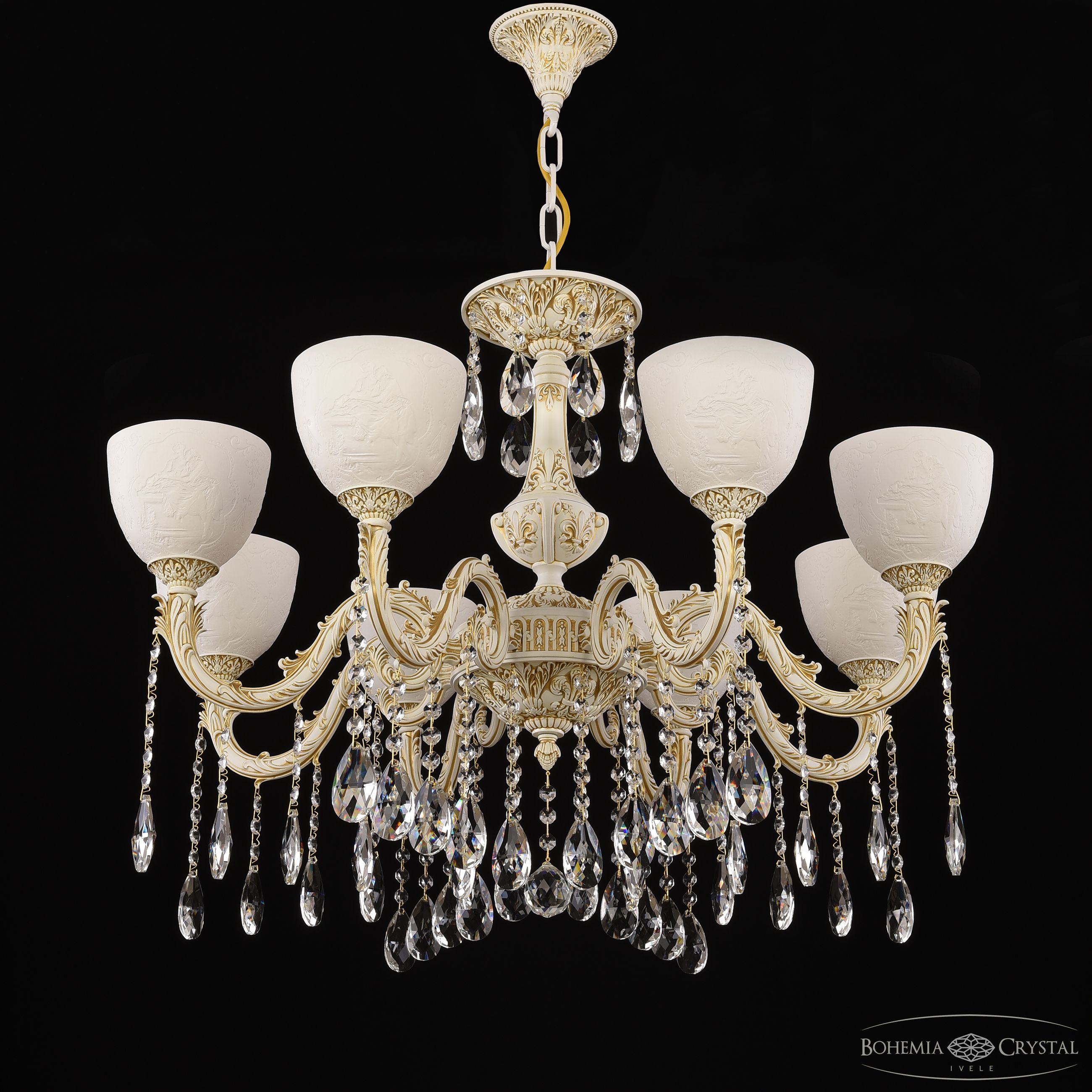 Подвесная люстра Bohemia Ivele Crystal AL79101/8/250 A WMG P1 U Pair