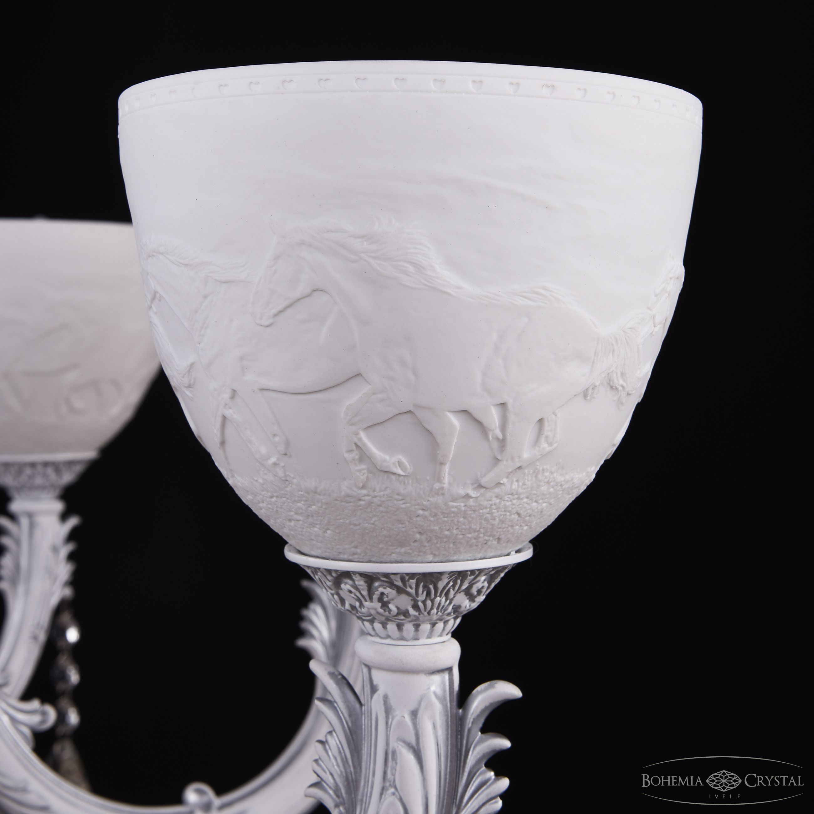 Подвесная люстра Bohemia Ivele Crystal AL79101/10/300 B WMN P1 U Horse