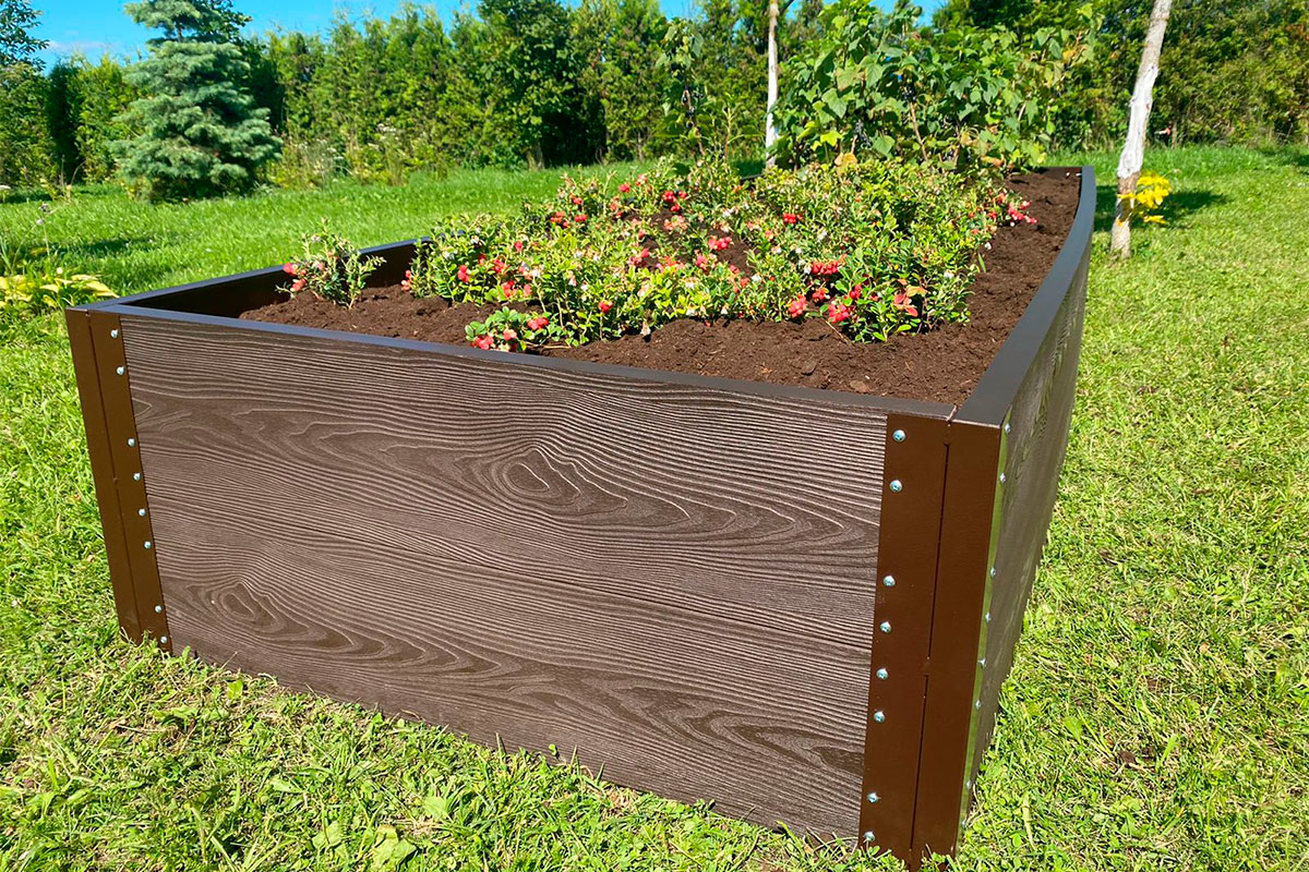 Доска грядочная NauticPrime 450*35*2950мм, венге