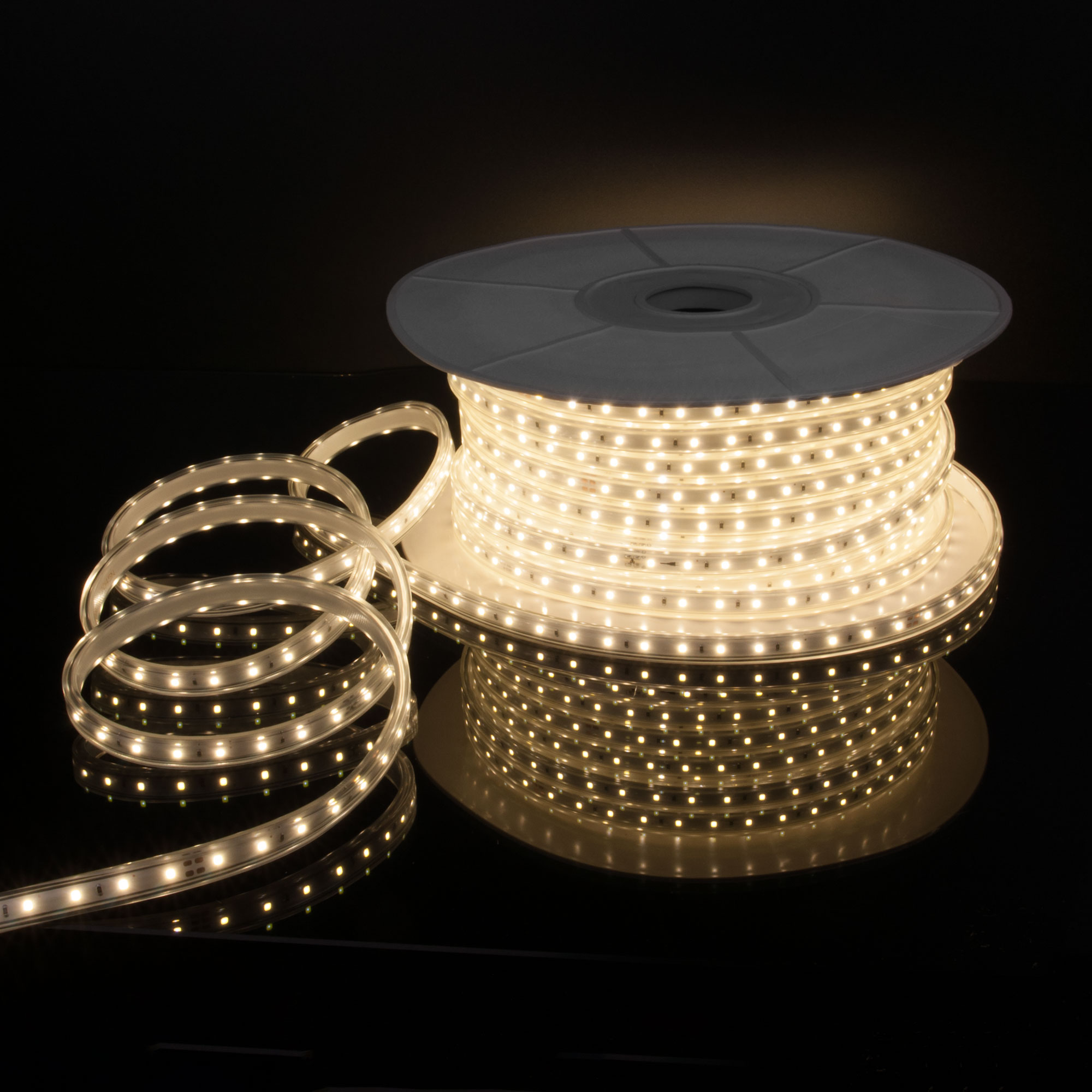 Светодиодная лента Elektrostandard 220V 14,4W 120Led 2835 IP65 дневной белый, 50 м 4690389170966