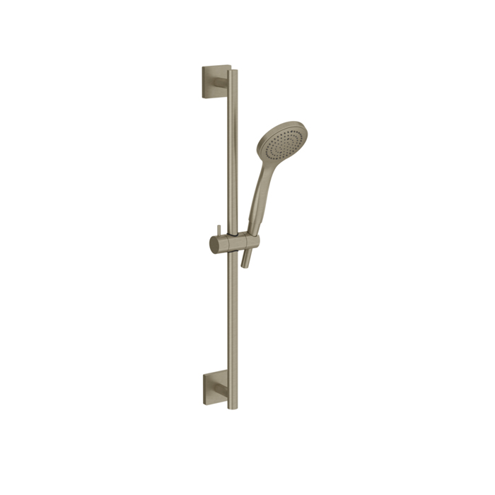 Gessi Emporio shower Душевой гарнитур, с ручным душем, легкой очистки, шланг 1,5м, цвет: Finox Brushed Nickel
