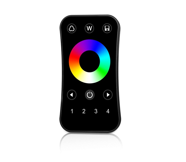 Пульт Arlight SMART-801-52-4G-1SC-RGBW Black (3V, 2.4G) (IARL, IP20 Пластик) 061107