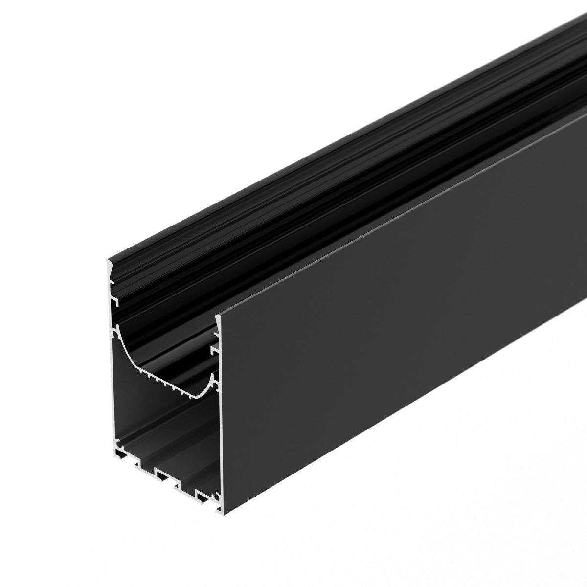 Алюминиевый профиль Arlight LINE-S-5075-3000 BLACK 041849