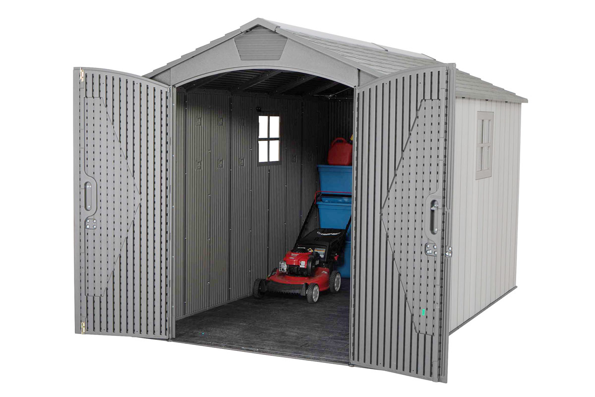 Сарай WoodLook 7*12 пластиковый