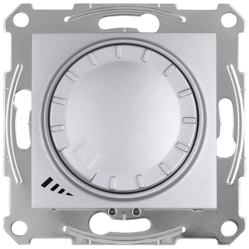 Светорегулятор LED поворотно-нажимной универсальный 4-400 Вт Schneider Electric Sedna SDN2201260