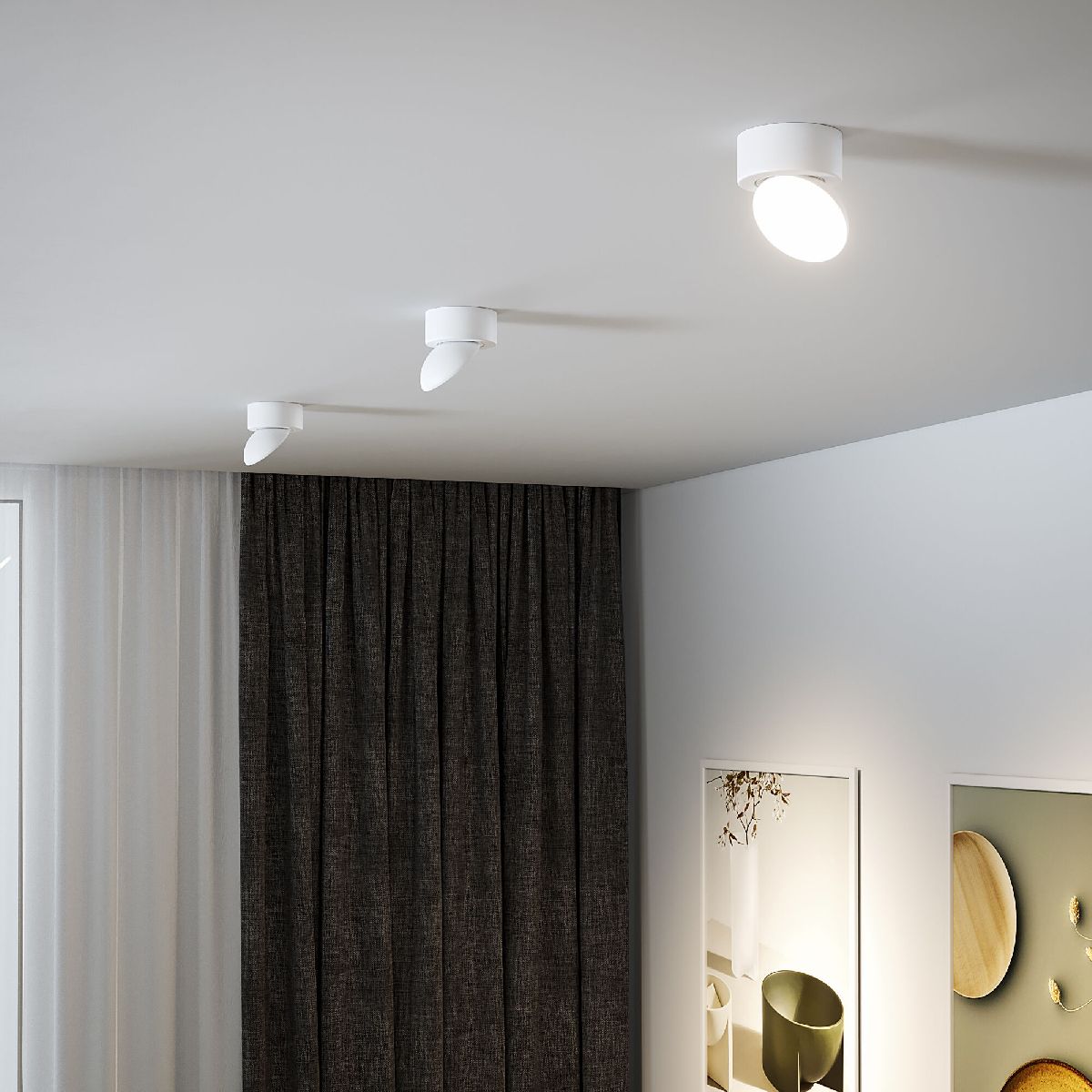 Накладной спот Elektrostandard Smooth 4690389203244 25053/LED a065460