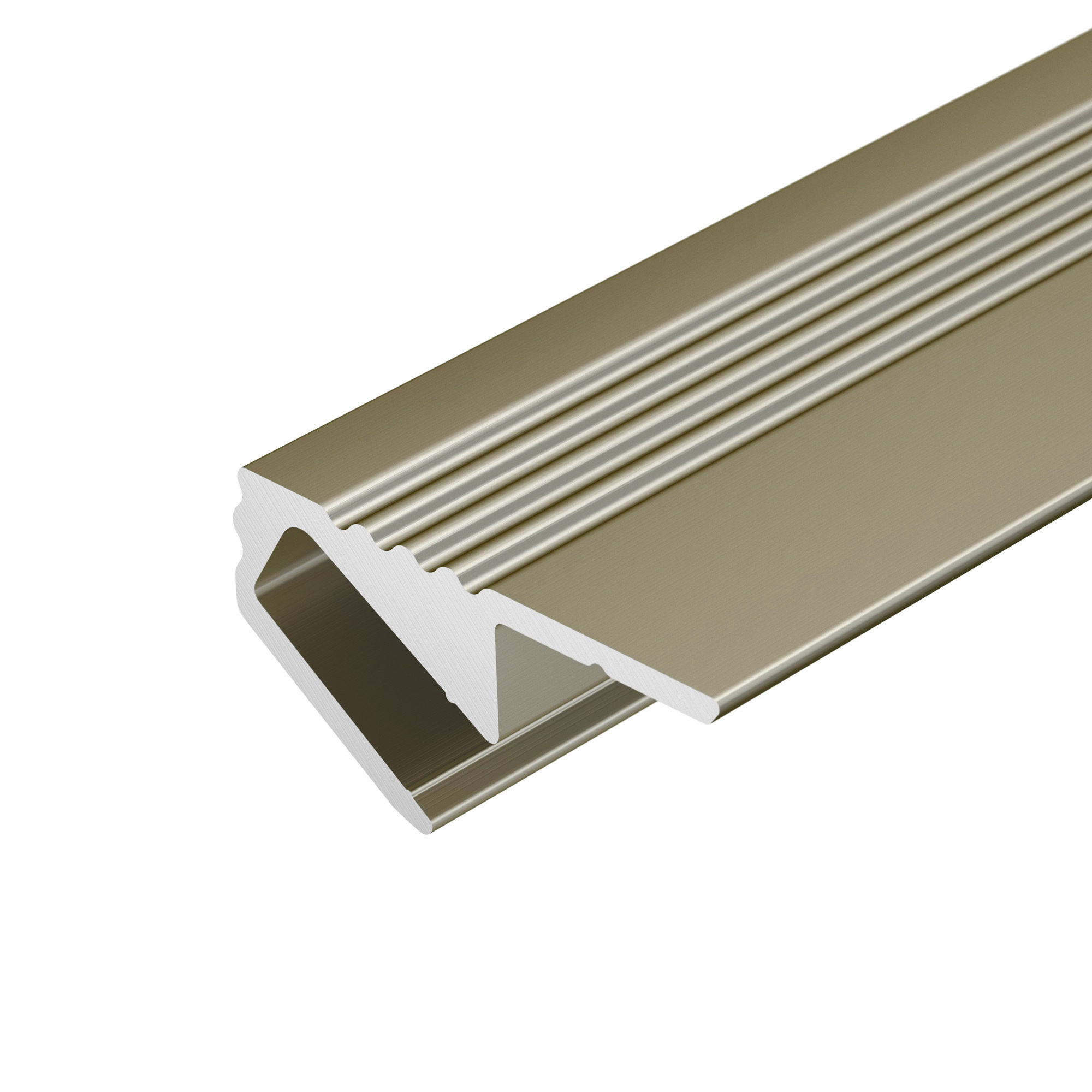 Алюминиевый профиль Arlight SL-MINI-SHELF-H9-2000 ANOD OLIVE GREY 038208