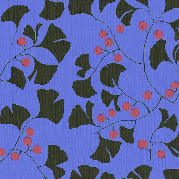 Обои Coordonne 9200050V Furoshiki Indigo