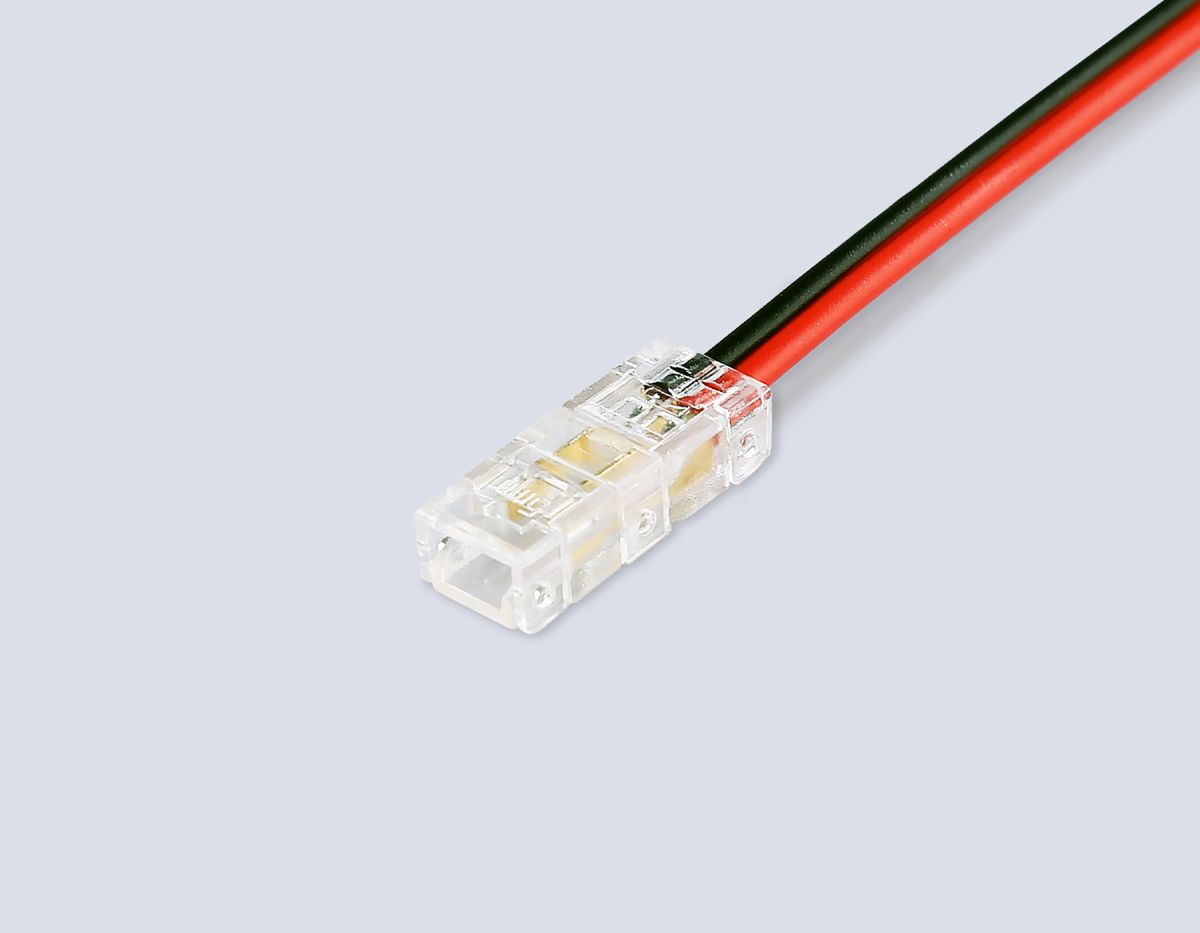 Соединитель гибкий двухсторонний Ambrella Light Illumination COB 12/24V для лент 5mm (2 конт.) (10шт. в комплекте) GS7885