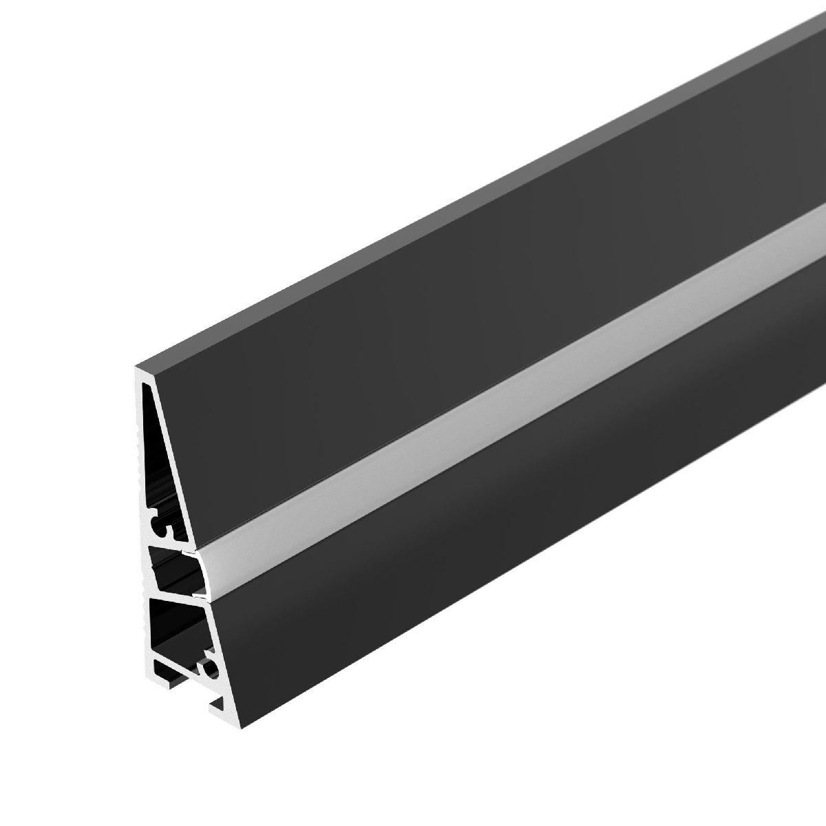Алюминиевый профиль Arlight PLINTUS-H40-2000 BLACK 052398