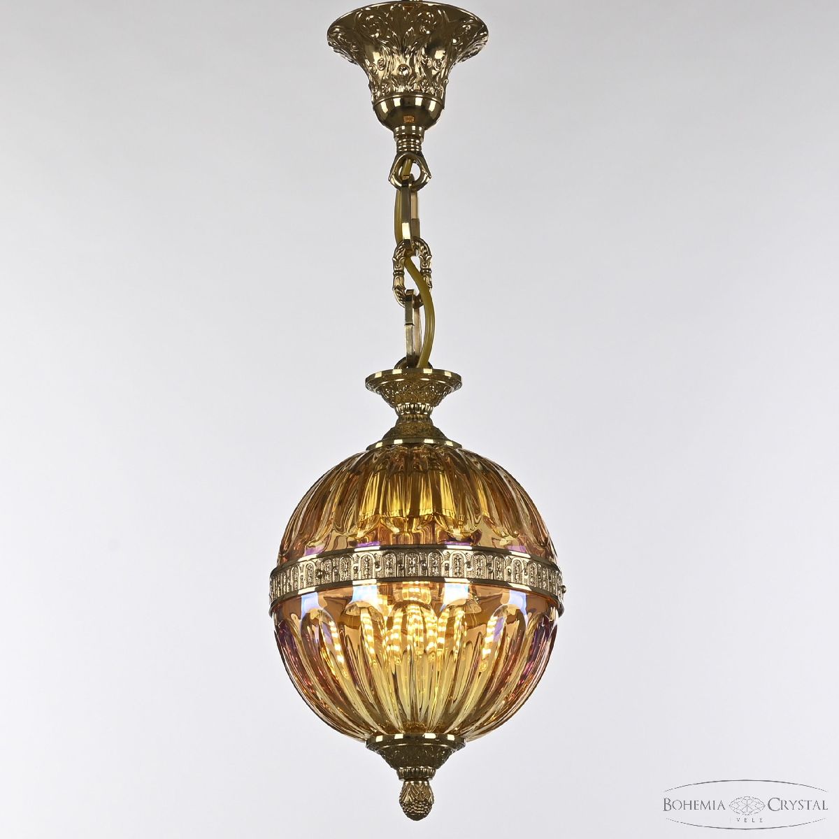 Подвесной светильник Bohemia Ivele Crystal 5680/17 G Shampan/M-1H