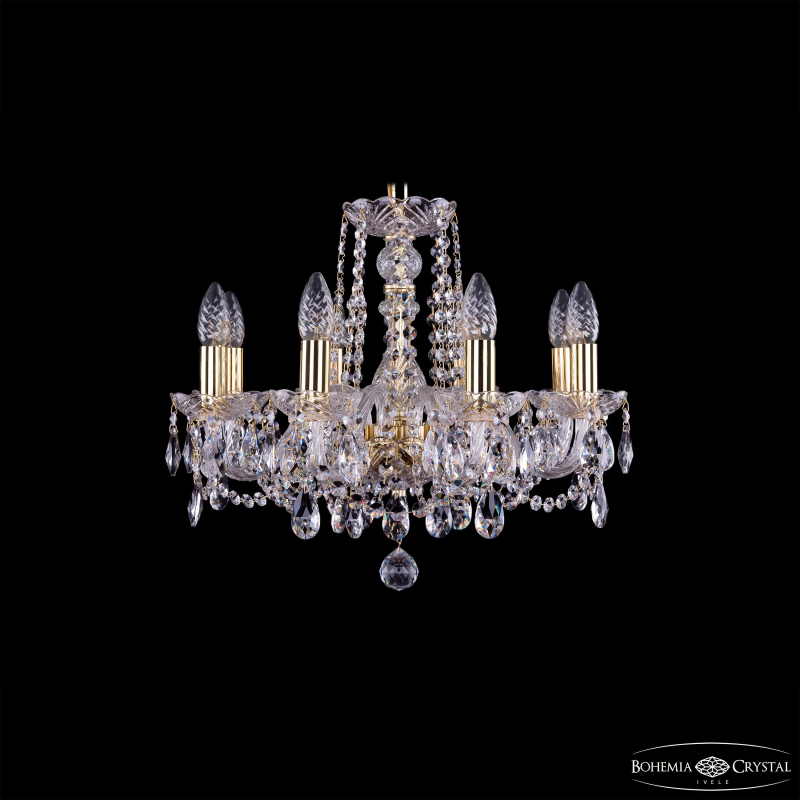 Подвесная люстра Bohemia Ivele Crystal 1402/8/160 G