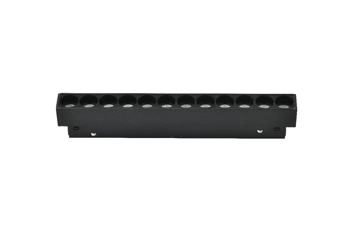 Трековый магнитный светильник iLedex Vision 4822-002-L235-12W-38DG-3000K-BK