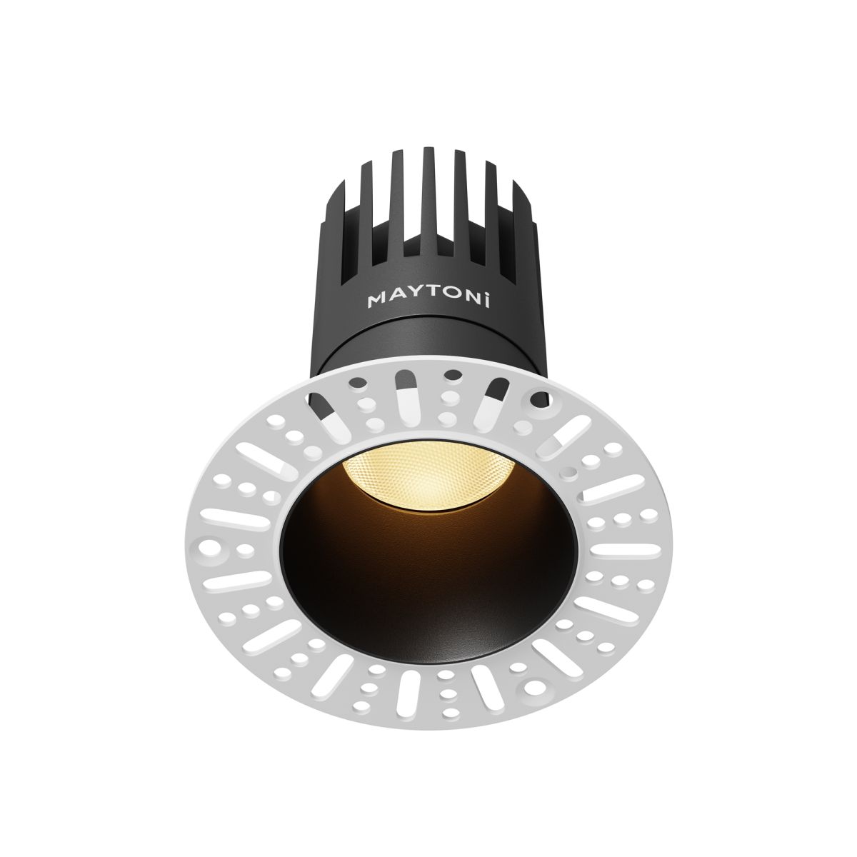 Встраиваемый светильник Maytoni Dip DL122-15W-2.7K-TRS-B