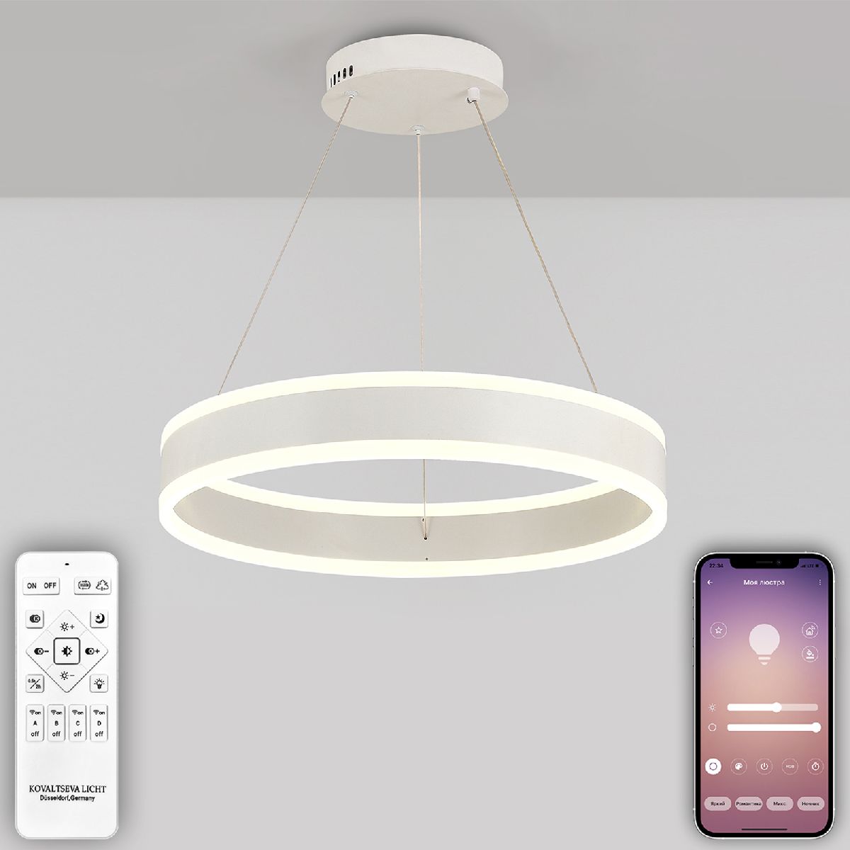 Подвесной светильник Natali Kovaltseva Laud LED LAMPS 81187