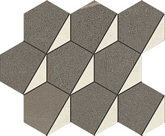 ITALON / ИТАЛОН METROPOLIS Mosaico Hexagon Warm Натуральный