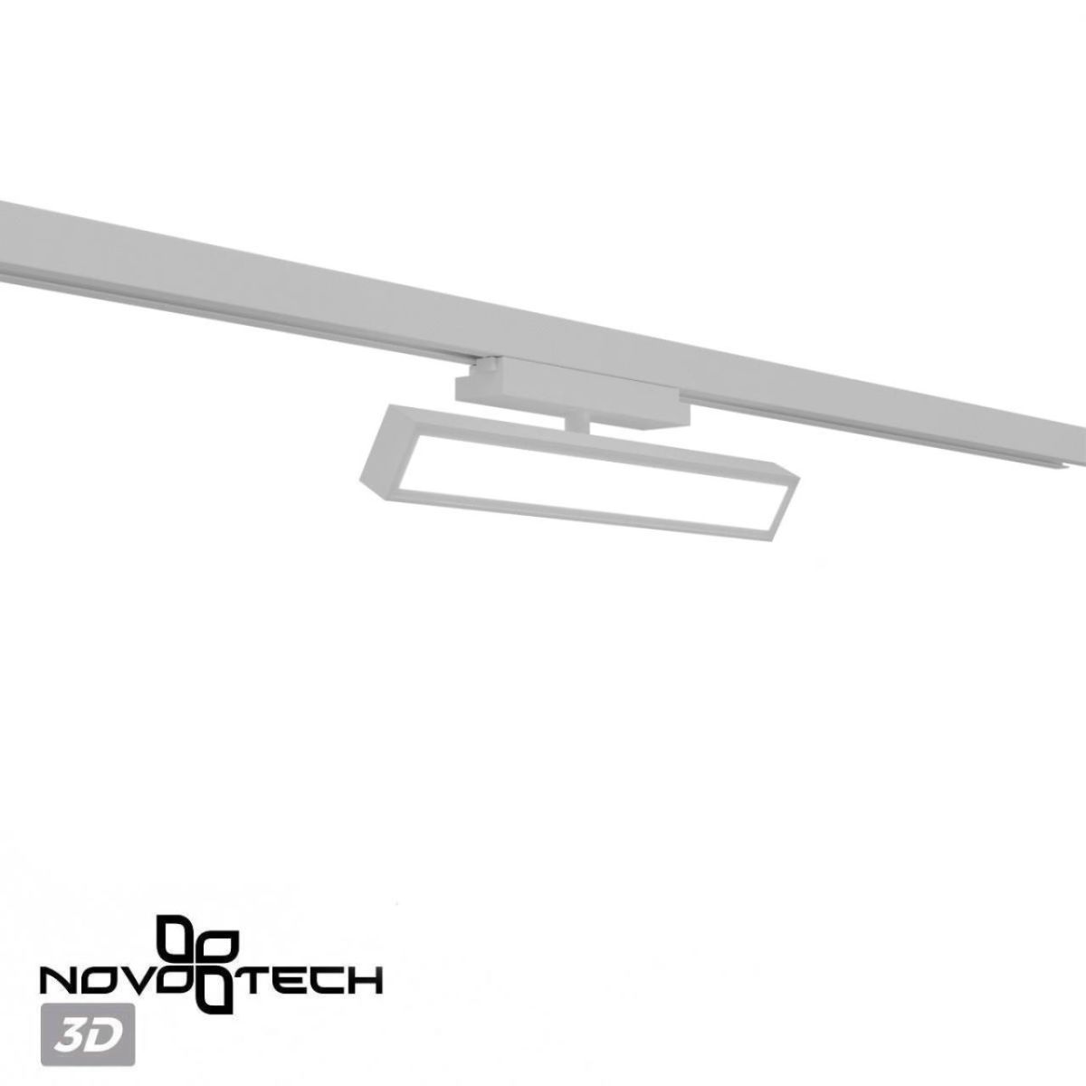 Трековый однофазный светильник с переключателем цв. температуры Novotech Port Stratus 359781