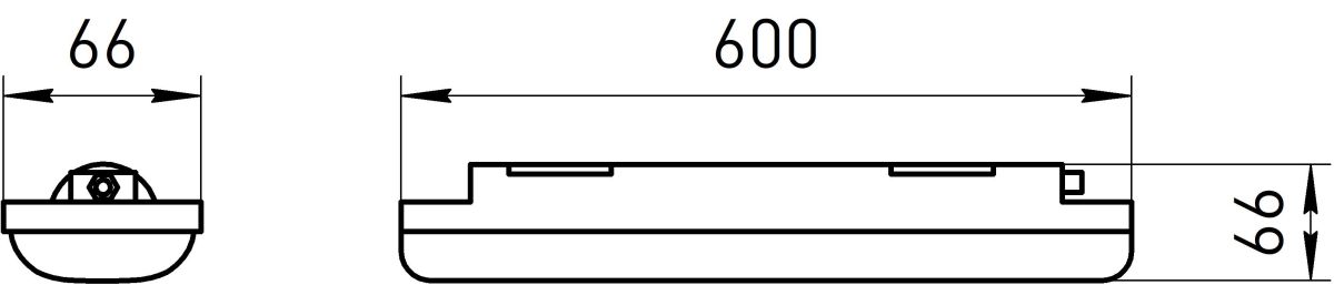 Линейный светильник Эра SPP-211-0-65K-036 Б0069203