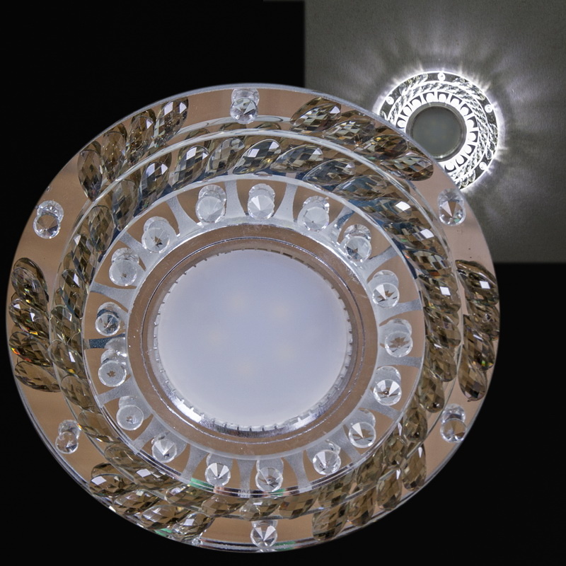 Встраиваемый светильник Reluce 22092-9.0-001PL MR16+LED3W CL+GR