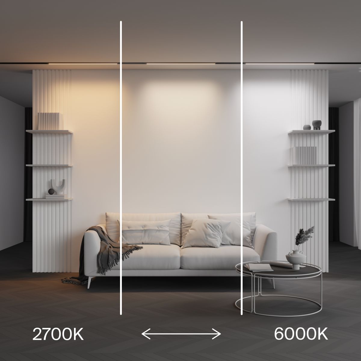 Трековый магнитный светильник Maytoni Technical Basis Exility X TR240-4-18WTW-DSZ-B