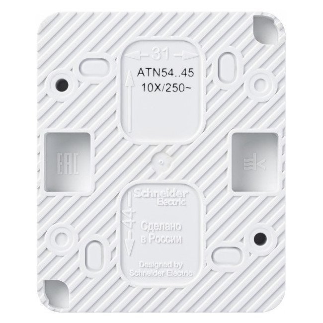 Наруж Белый Розетка с/з со шт., 16А 250B IP54 Systeme Electric AtlasDesign Profi54 ATN540145