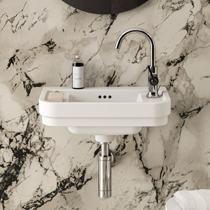 Ideal Standard Calla Раковина 50х32xh18см., подвесная, с 1 отв., Dx, с крепежом, цвет: белый глянец