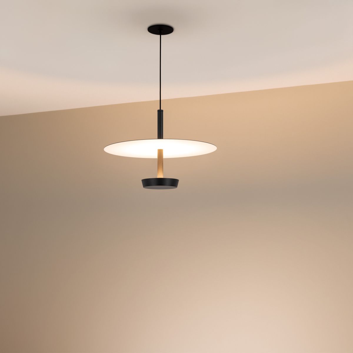 Подвесной светильник Arlight  SP-CAMPANA-HANG-D300-9W Warm3000 (BK, 130 deg, 230V) (IP20 Металл) 059595