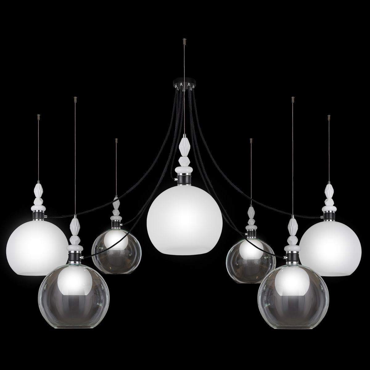 Подвесная люстра 33Lab.studio PND182.07.17CH.003BL-M62TW