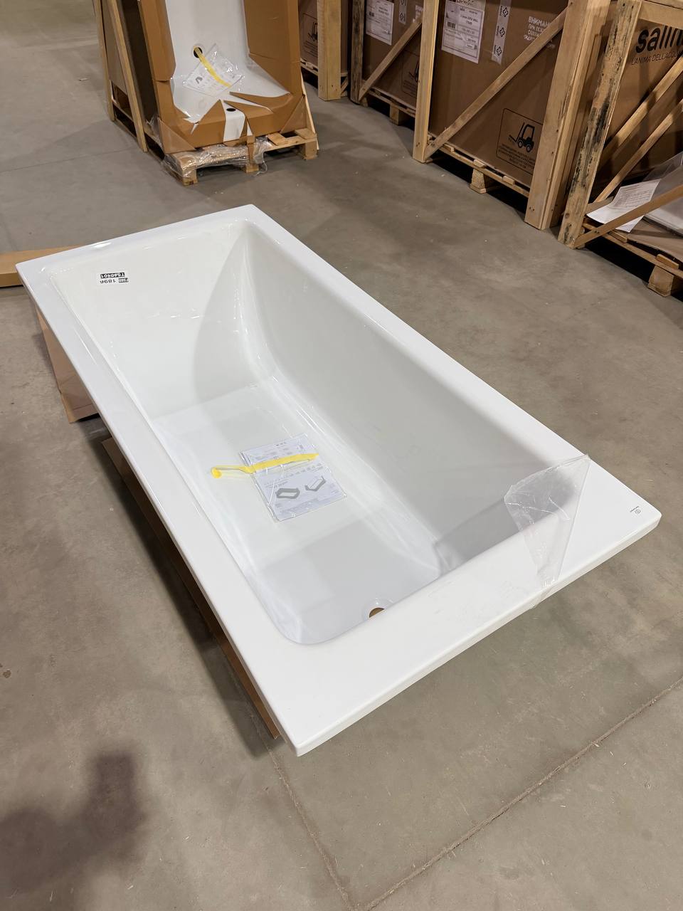 Ideal Standard Dolce Vita Ванна 170x80 см, встраиваемая, акрил, без панелей, перелива, ножки в комплекте, цвет: белый глянец