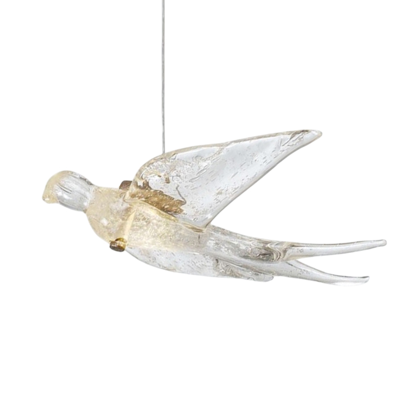 Подвесной светильник Delight Collection 12966-1P clear/gold