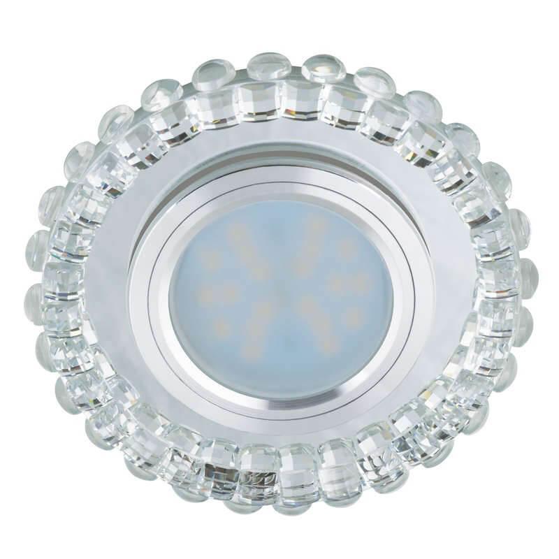 Встраиваемый светильник Fametto Luciole DLS-L133 GU5.3 Chrome/Clear