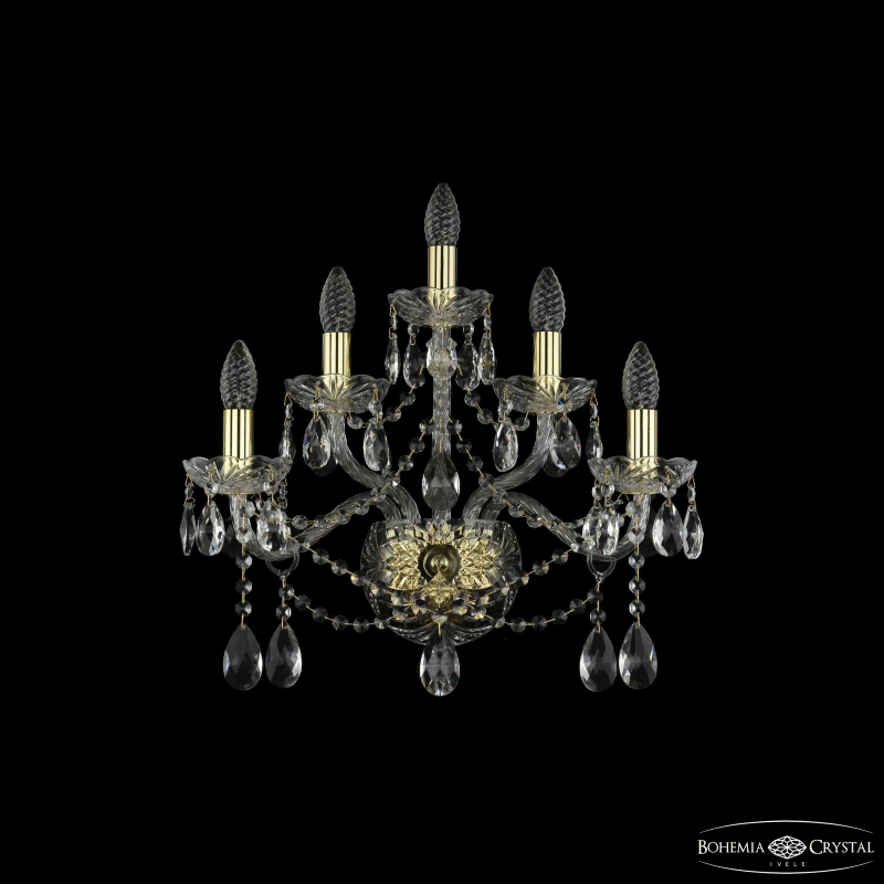 Бра Bohemia Ivele Crystal 1413B/2+2+1/200/XL G