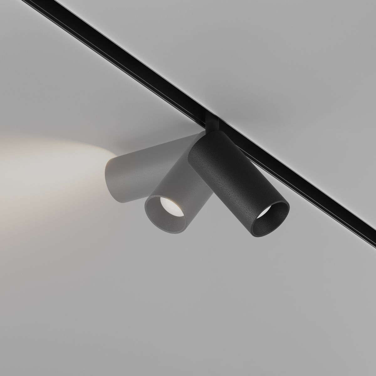 Трековый магнитный светильник Maytoni Focus LED TR032-4-5WTW-M-DSZ-B