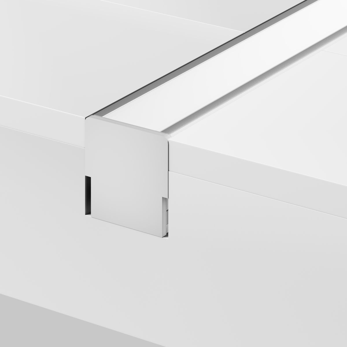 Алюминиевый профиль встраиваемый в пол 26x26 Maytoni Led Strip ALM-2626-S-2M 636016