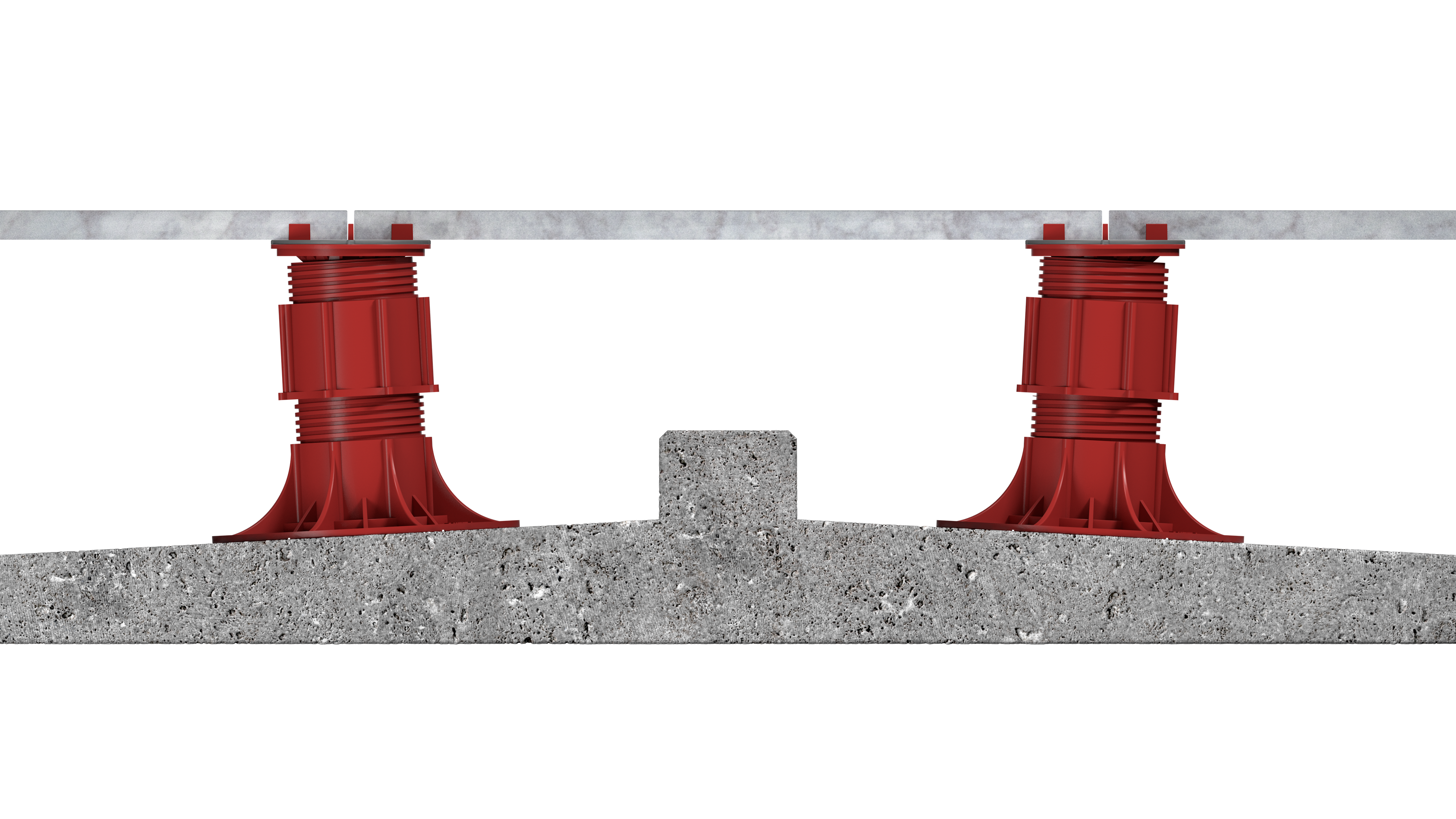 Огнеупорная регулируемая опора HILST LIFT F1 (35-50 мм)