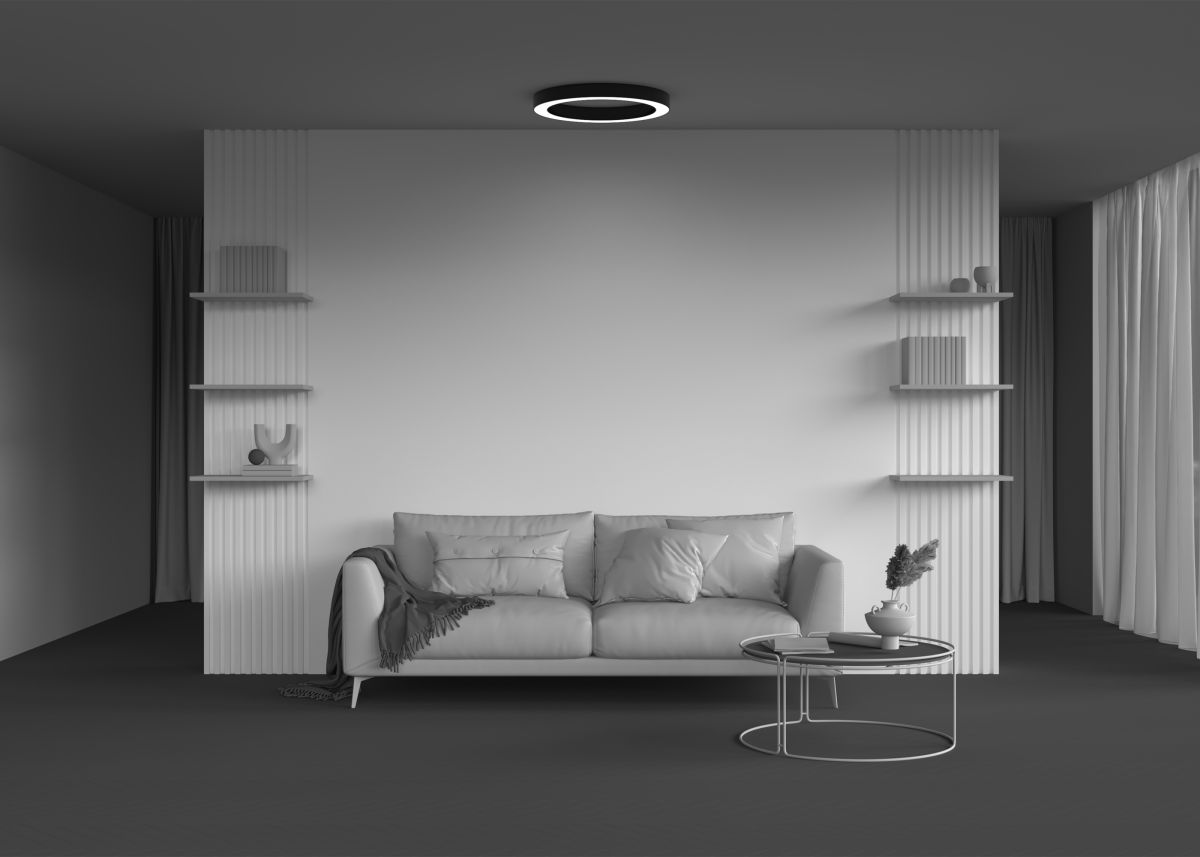 Потолочный светильник Maytoni Lua C093CL-45W4K-B
