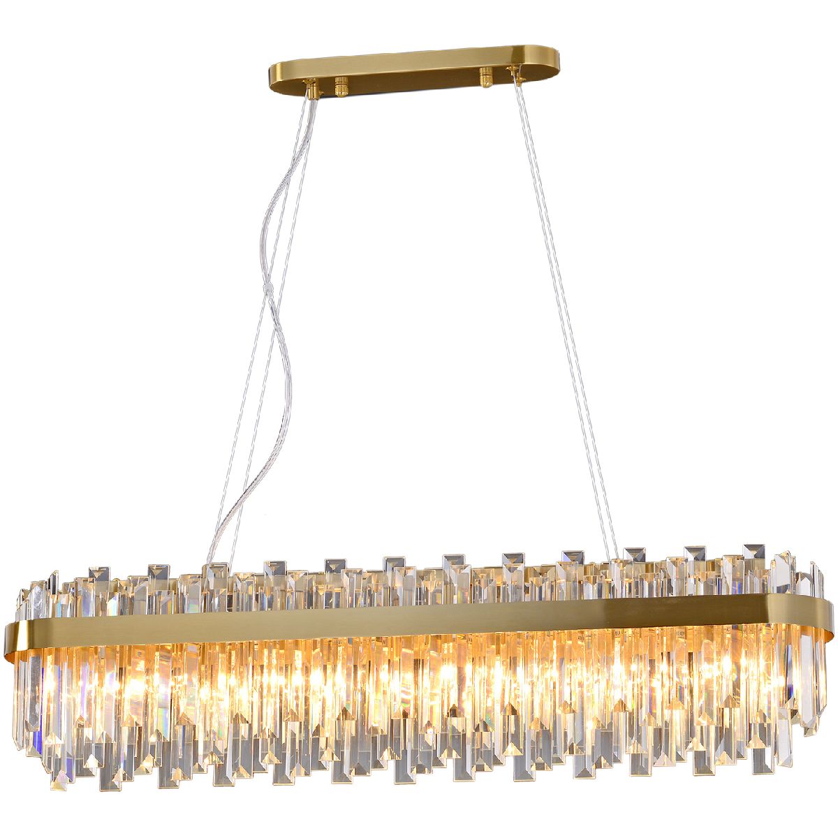 Подвесная люстра Illumico IL5189-8LLS-29 BRASS MIRAGE