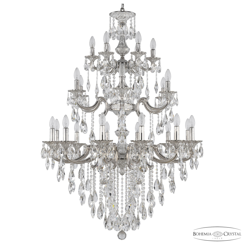 Подвесная люстра Bohemia Ivele Crystal Verona 72110/12+6+6/300/3d B NW